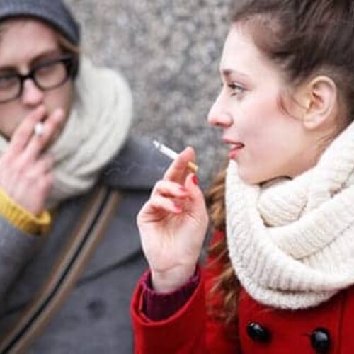 For Teens, Greater Peer Pressure to Smoke Than to Quit