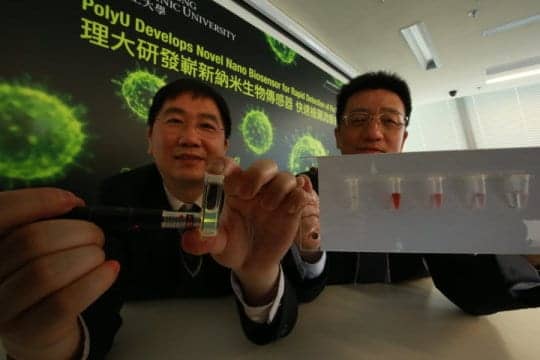 Novel Nano Biosensor Developed for Rapid Detection of Flu Virus