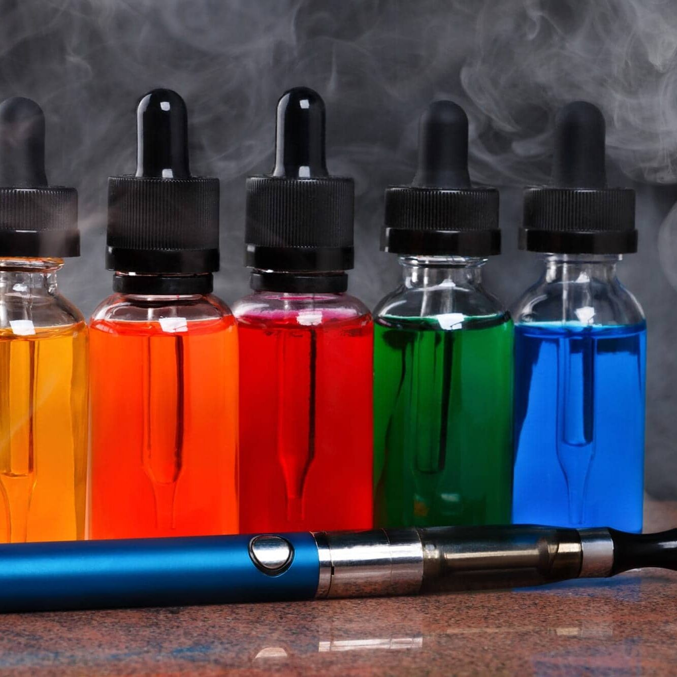High Levels of Fruit-flavored Chemicals in E-cigarette Liquids