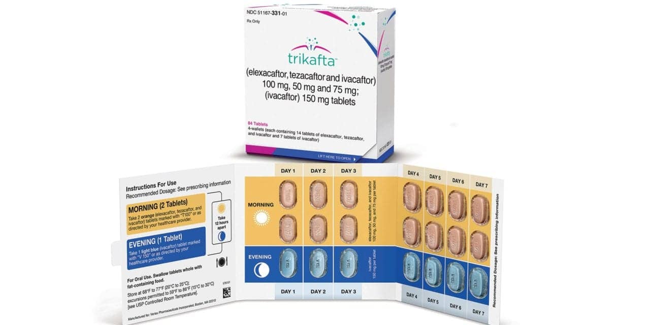 FDA Approves Trikafta For Pediatric Cystic Fibrosis
