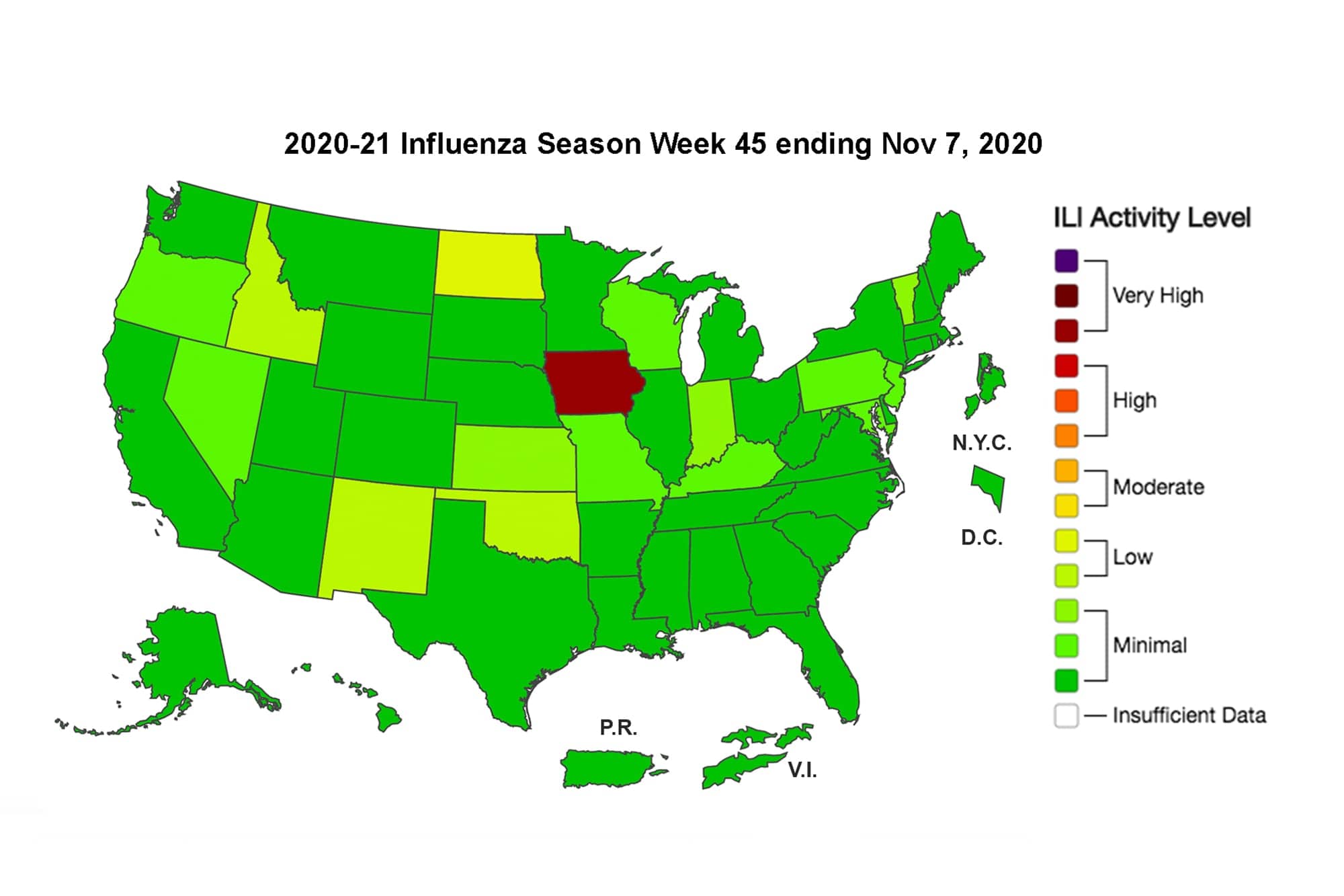CDC Flu Season Ramps Up in Iowa Respiratory Therapy