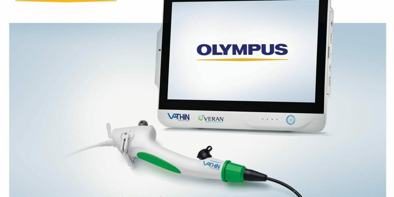 Olympus Offers New Portable Monitor for Single-Use Bronchoscopy