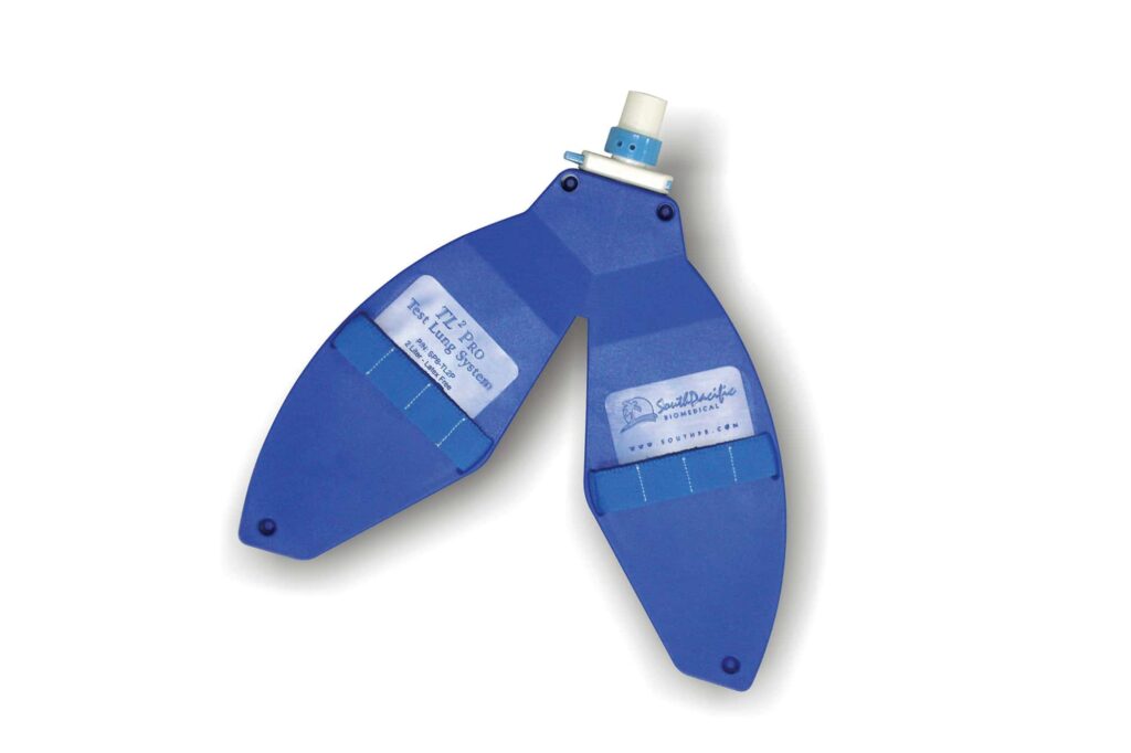 South Pacific Biomedical test lung