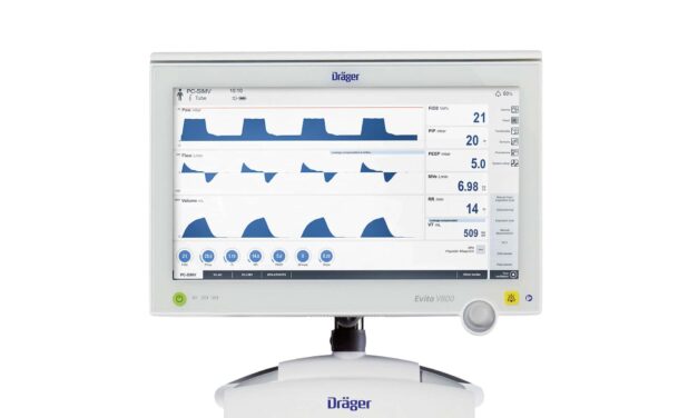 Draeger Evita V800 Ventilator for Critical Care