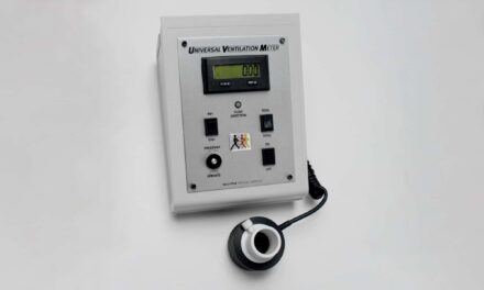 VacuMed Universal Ventilation Meter for Gas Flow and Volume Measurements