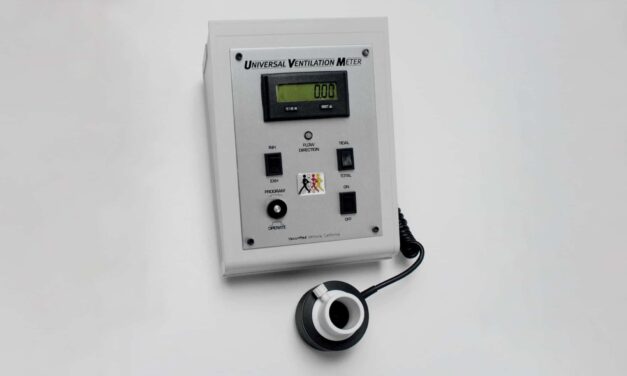 VacuMed Universal Ventilation Meter for Gas Flow and Volume Measurements
