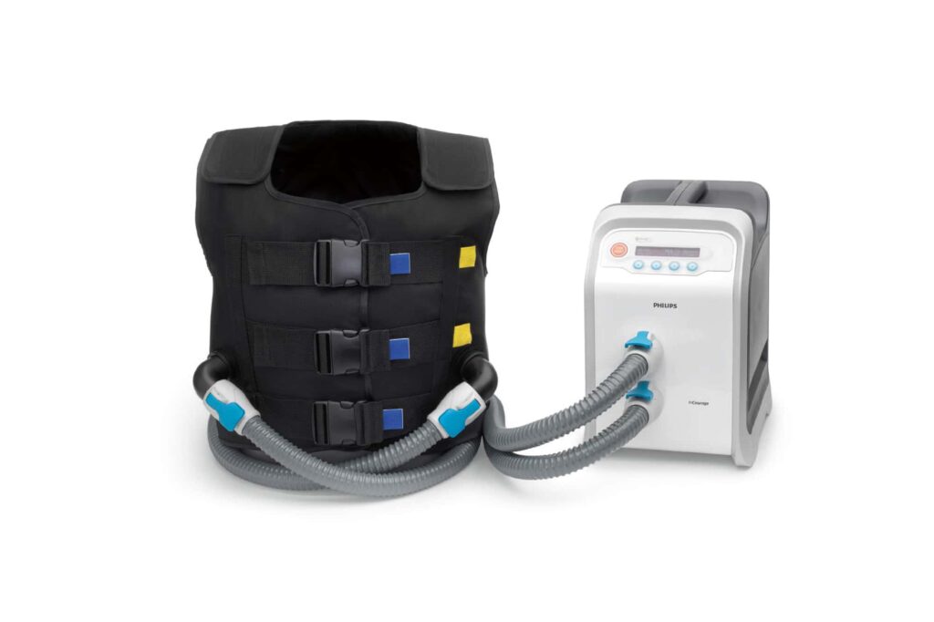 Philips inCourage airway clearance vest