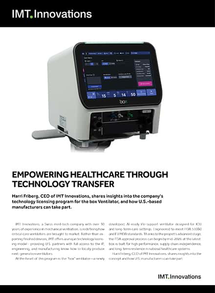 IMT innovations white paper