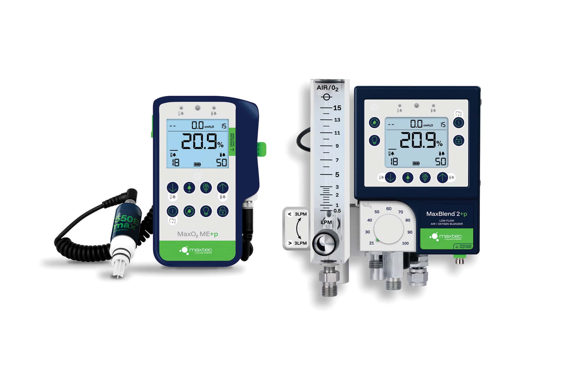 Patient Monitoring Measurement Salaera +P devices