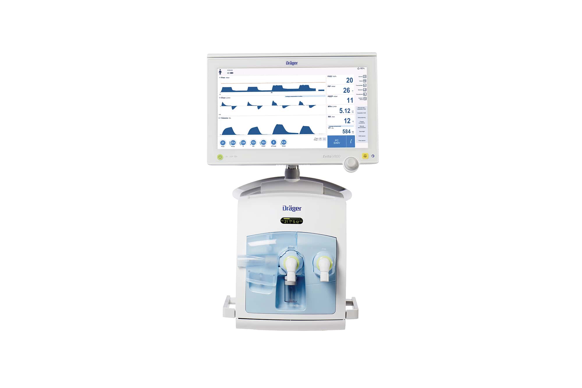 Draeger V800 Evita ventilator